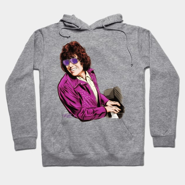 Ronnie Milsap - An illustration by Paul Cemmick Hoodie by PLAYDIGITAL2020